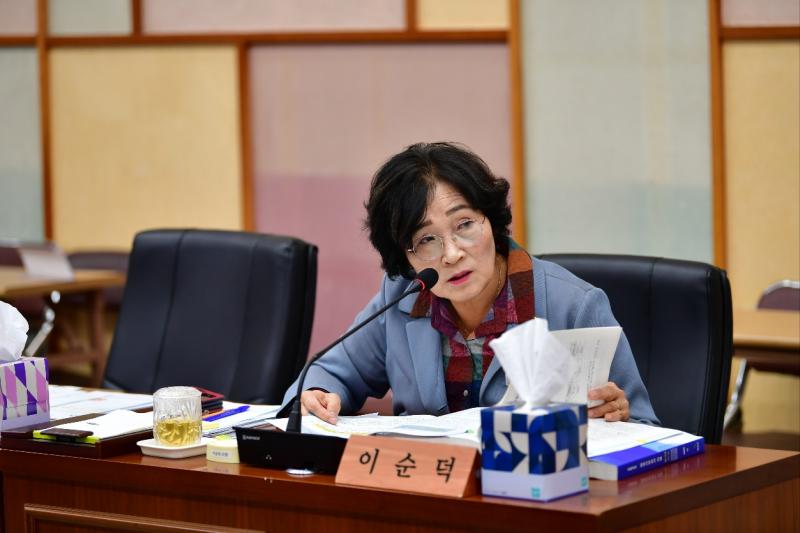 이순덕 의원, 지난 행감서 제시한 대안 다시금 주목